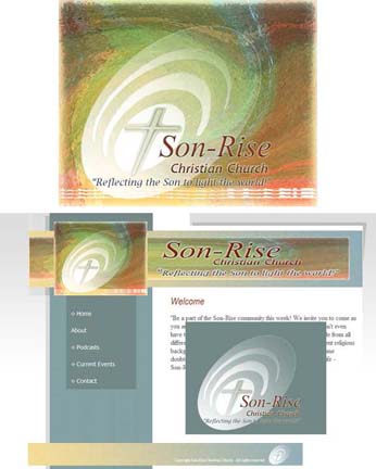 Logos and related graphics Son-Rise Christian Church